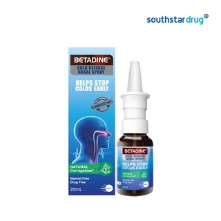 Betadine Cold Defense Nasal Spray