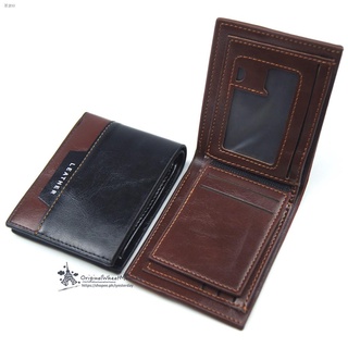 Popular pera۞❈Mens Wallet Smooth leather Fashion Packet Wallet (3)