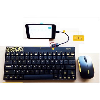 MOFII Go 180 2.4HZ Wireless Keyboard and Mouse Free Micro Usb OTG Cable For mobile and Smart TV (3)