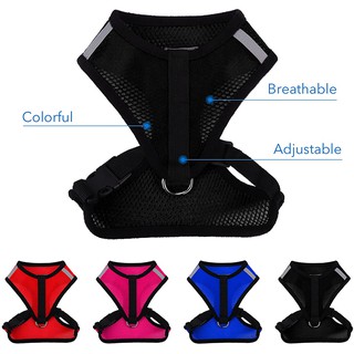 Pet Harness With Leash Set Walking Puppy Harness and Leash Pets Dog Cat Adjustable Breathable Vest (9)
