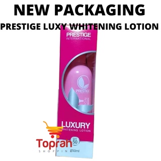 New Packaging Prestige Luxury Whitening Lotion