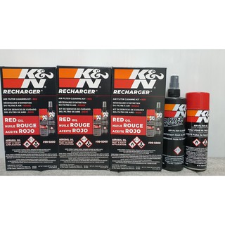 K&N K and N Recharger Kit For Air Filter New Packaging original