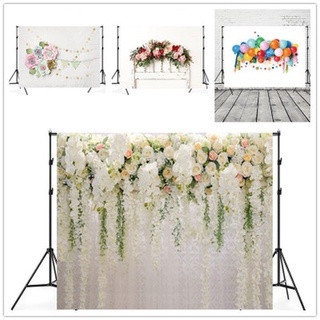 1PCS 210x150cm Rose Flower Wedding Photography Backdrops Wall Background Cloth Wedding Scene Decor