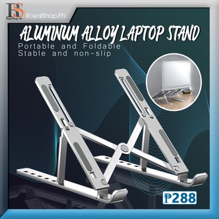 Aluminum Alloy Adjustable Laptop Stand Folding for Notebook MacBook Computer Bracket Lifting Cooling