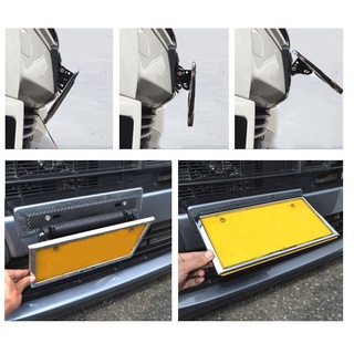 License Plate Accessories◙MUGEN Tilting Plate Holder Carbon Universal