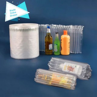 packaging◑25 CM - 50 YARDS DEFLATED Shockproof Air Column Cushion Packaging Roll |Air Bubble Wrap| I