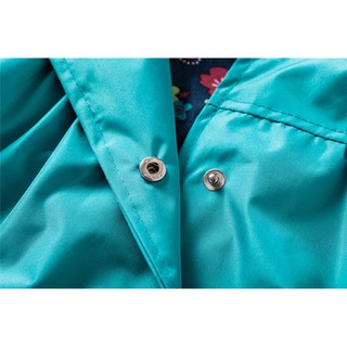☀RJ☀Girls Boys Kids Windbreaker Jacket Raincoat Trench Coat Hoodies Waterproof Suit (8)
