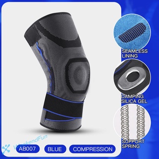 【COD】Cycling Running Knee Compression Elastic Nylon Sport c Compression Knee Support