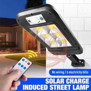 COD LED Solar Induction Wall Lamp Street Light With Remote