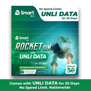 Smart Rocket sim Unli Data Old Stock for 30days