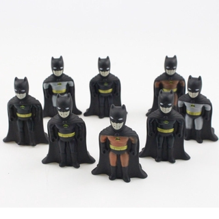 6Pcs/Set Batman Action Figure Kids Toy Gift Cake Topper Decor (1)