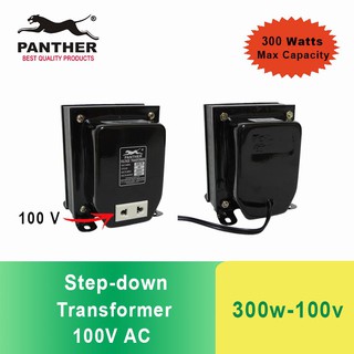 Panther 300w-100v Step-down Transformer 300 Watts Output 100VAC Single Phase Auto Type