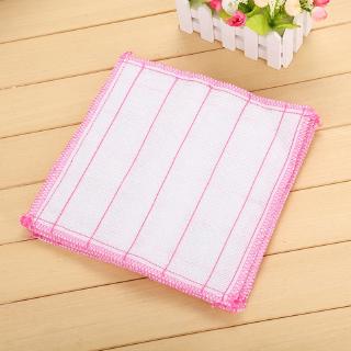5 layers of thick cotton yarn dish towel non-stick oil bamboo fiber cleaning cloth (1)
