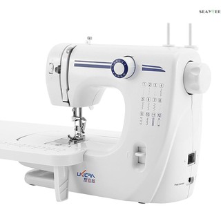 [Ready Stock]Sewing Machine Multi-function Sewing Machine Dual-needle without Extend Workbench Reverse Function 2-speed 12 Stitches Mini Sewing Machine with Foot Pedal (1)