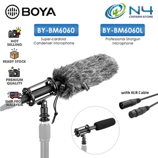 BOYA BY-BM6060 BY-BM6060L Long Shotgun Microphone Super-Cardioid Condenser Mic