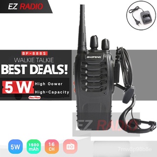 Baofeng BF-888S Walkie talkie Single Two-way radio set BF 888s UHF 400-470MHz 16CH walkie-talkie Rad