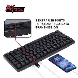 Royal Kludge RK84/RK857 Hot-Swappable Wireless Bluetooth/2.4G/Wired Mechanical Gaming Keyboard, Tri-Mode Connectable Keyboard RK switch/cherry mx switch (9)