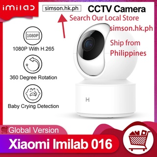 ¤✶⊕Imilab 016/C20 Cctv Camera Ip 1080p 360° Home Security Wifi Ultrawide Angle Infrared Night V