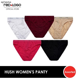 underwearHush Women's Panty Pack of 5 (Assorted)