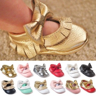 PU Baby Shoes First Walkers Infants Girls Princess Shoes