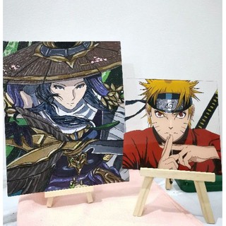 Anime Glass Painting (Acrylic Glass)(Commissions)