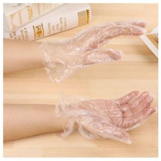 100pcs. Disposable Plastic Gloves