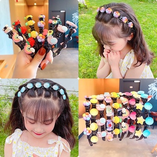 Children's braided hair band Princess anti slip pressed hair headdress hairpin hair accessories