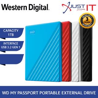 WD My Passport 1TB 2.5" External HDD