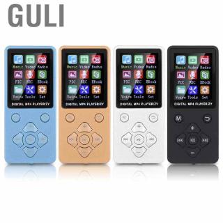 Guli 8GB Portable MP3 Player 1.8 Inch Bluetooth 4.2 Radio Digital Audio MP4 Music with Voice