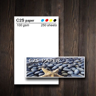 C2S - Magazine Paper Flyers 100gsm (S/L/A4) 250s (1)