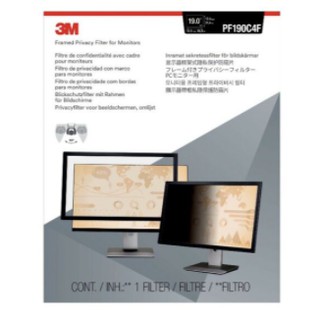 3M Framed Privacy Filter for 19 or 22 or 24 Standard Monitor