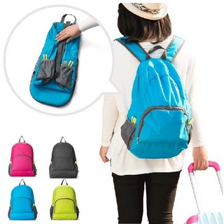 Outdoor Portable Foldable Travel Mountaineering Bag Waterproof Nylon Sports Skin Bag Backpack