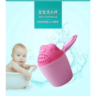 Baby Tabo Shampoo Cartoon Baby Shampoo Cup Bathing Shower Spoons Kids Washing (7)