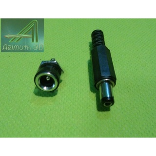 DC power connector Male plug or Female Jack 2.1 x 5.5mm