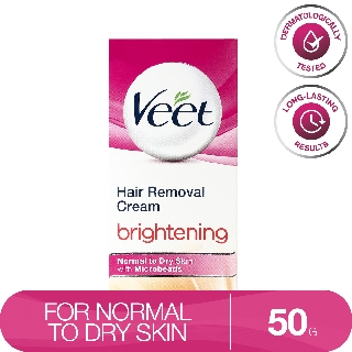 Veet Brighteninng Hair Removal Cream For Normal Skin 50g