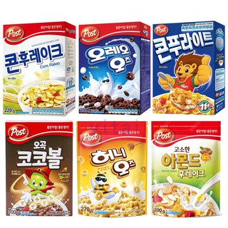♕✼◑Post riginal Cereal / Flakes 250g/300g Korean Foods Korean Snacks