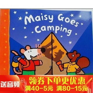 ✻❀Maisy Goes Camping Picture Book in English and English