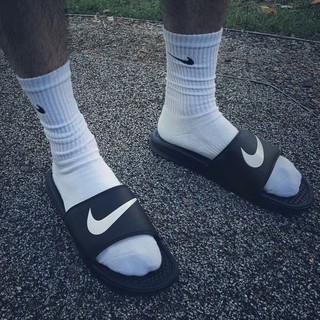 KASAI Nike original Slippers for men slide trend slipper New Solid Flat Summer Sandals COD ks808 (7)