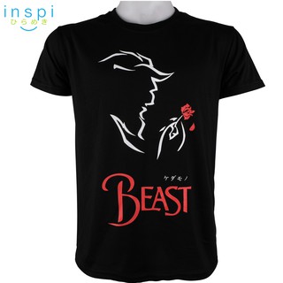 INSPI Tees Beauty and Beast Graphic Tshirt Couple Tshirt in Black (5)