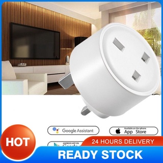 in Stock 15A UK Plug TUYA Smart Life APP Smart Socket Wireless WIFI Remote Control Socket Voice Control Timing Home Power Socket Work with Alexa Google Assistant keeper