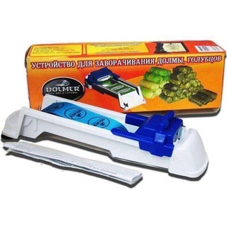 Dolmer Roller Machine, Lumpia Roller Sushi Roller Vegetable Meat Rolling Tool for Beginners