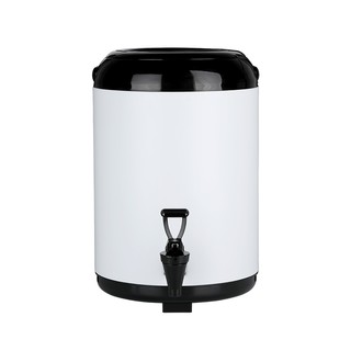 Thermos Bucket White /Pink 10 L for milk tea shop stainless commercial use