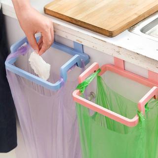 Household Portable Garbage Bag Rack Kitchen Hanging Trash Rubbish Bags Holder Cupboard Cabinet Storage Rag Hanger (1)