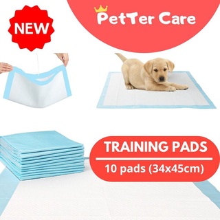 PET BOTTLE✚♘♂Petter Care Training Pee Pads for Dogs by 10s - Small (33x45cm) Dog Pad Puppy Training