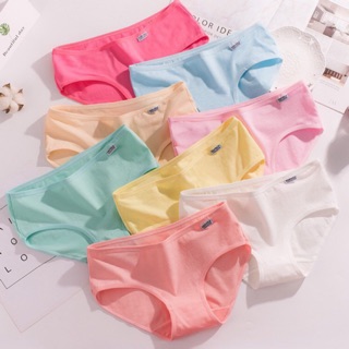 panda fashion Candy Colored Underwear Cotton Panty Lingerie (FreeSize)