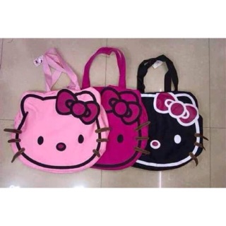 Hello Kitty shopping bag travelling bag face Bag (2)