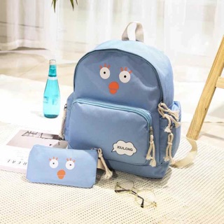 School students backpack 2in1 high quality