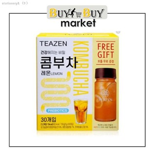 ℗Teazen Kombucha Lemon 150g + FREE GIFT (BTS Jungkook favorite healthy drink)