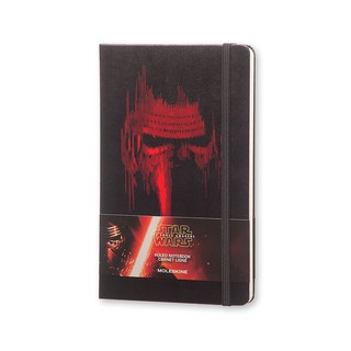 Moleskine Limited Edition Star Wars Kylo Ren Large Ruled Notebook (Black)