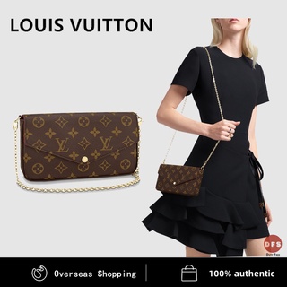 Louis Vuitton/LV POCHETTE ACCESSORIES / Single shoulder bag / chain package/ Handbag/ 100% authentic
